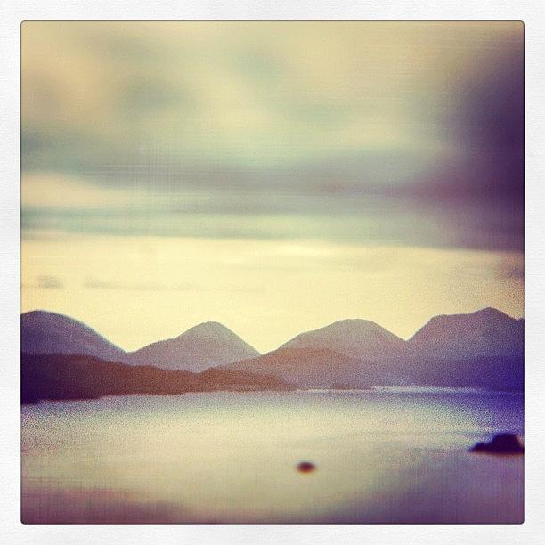 Mountain Photograph - Red Cuillins, Isle Of Skye #red by Robert Campbell