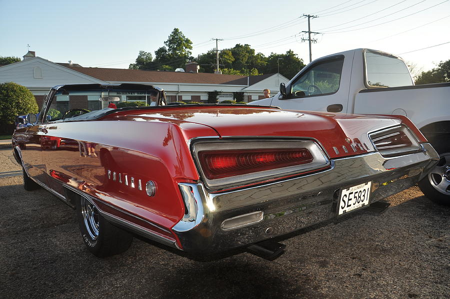 Red Dodge Photograph by Daniel Ness
