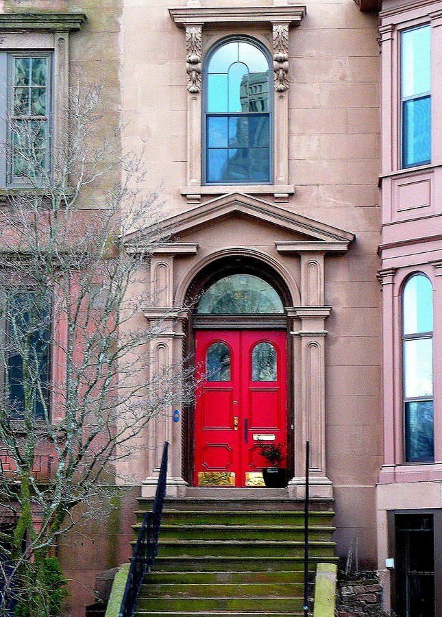 Red Door Photograph by Lori Seaman