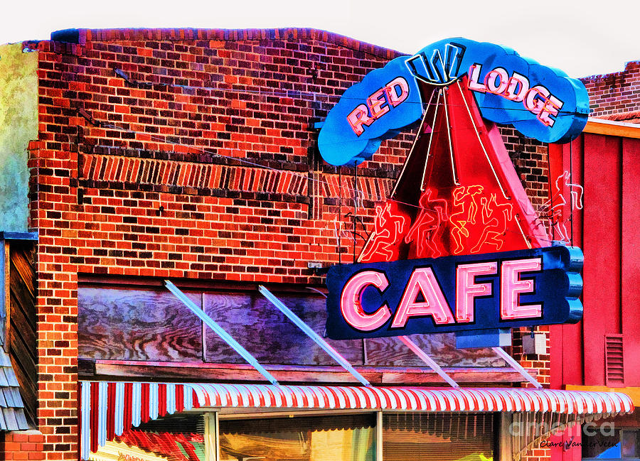 Red Lodge Cafe Photograph by Clare VanderVeen
