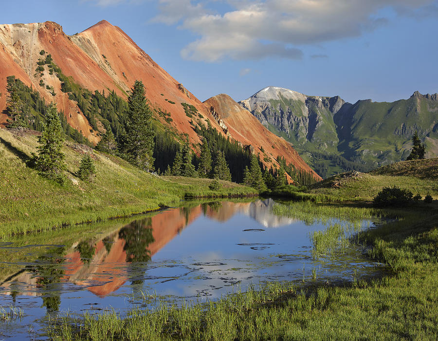 Red Mountain Gets Its Color From Iron Photograph by Tim Fitzharris