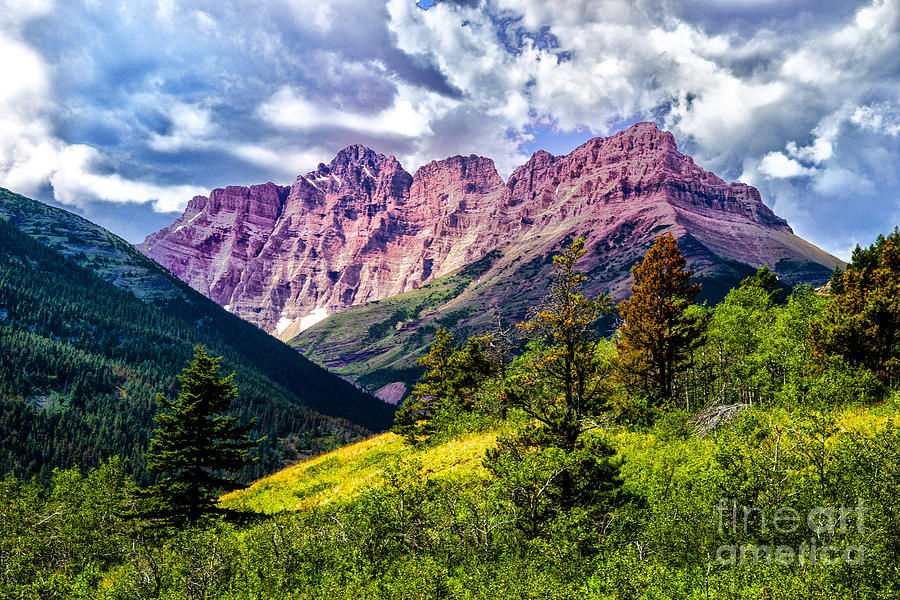 Red Mountain Photograph by Rick Bragan
