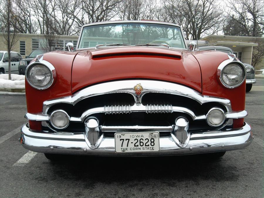 Red Packard Convertible  Photograph by Tim Donovan