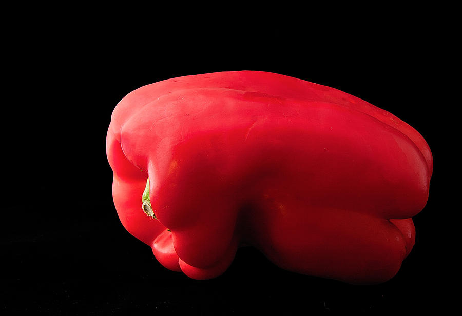 Red pepper Photograph by Jean Noren