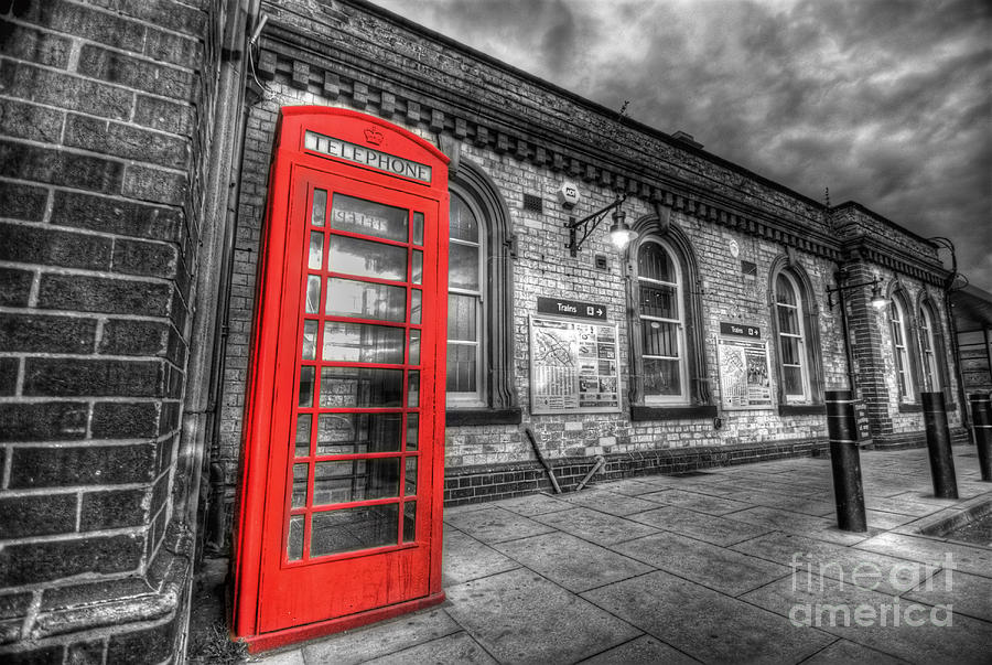 Red Phone Box Photograph by Yhun Suarez