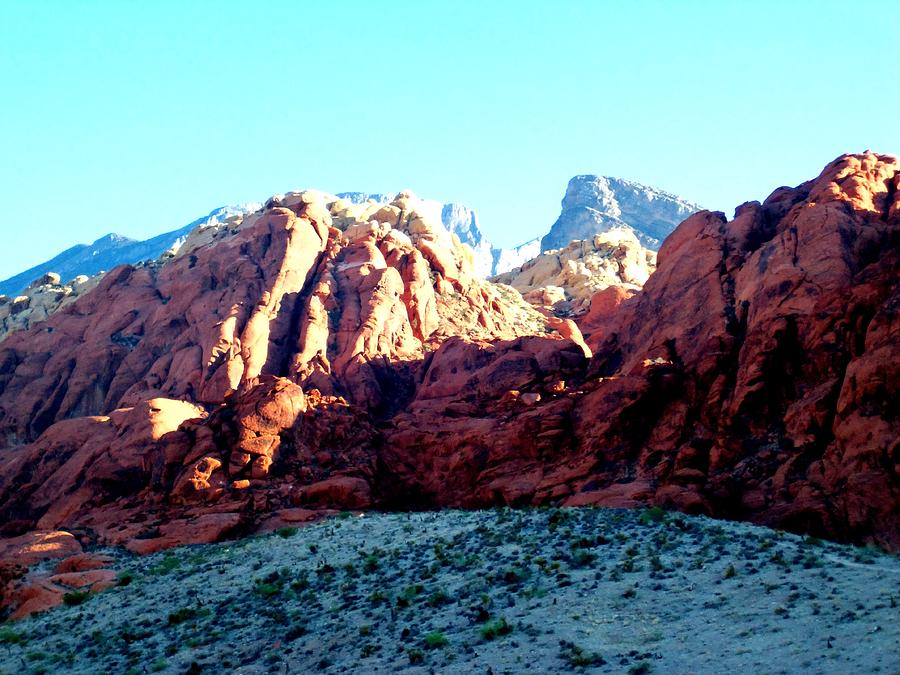 Landscape Photograph - Red Rock Canyon 13 by Randall Weidner