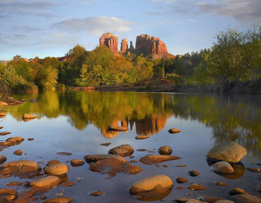 Red Rock Crossing Arizona Photograph by Tim Fitzharris