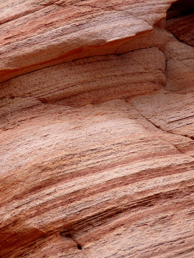 Red Rock Textures Photograph by Terry Eve Tanner