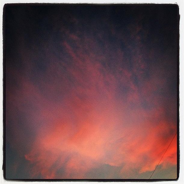 Red Sky Photograph by Gracie Noodlestein