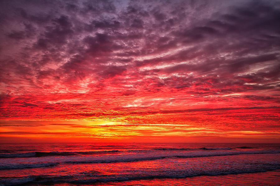 hemmeligt ønske Arrangement Red Sky in the Morning Photograph by Steven Wilson - Pixels