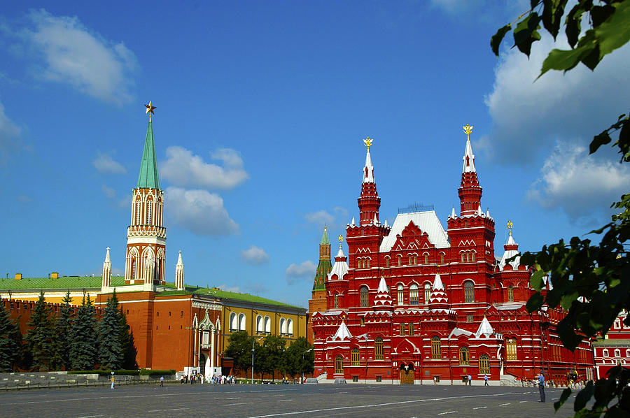 Red Square Photograph by Rick Bragan