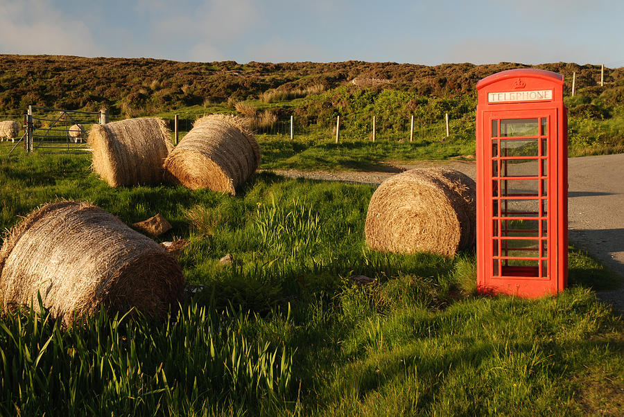 Red telephone booth Photograph by Chlaus Loetscher