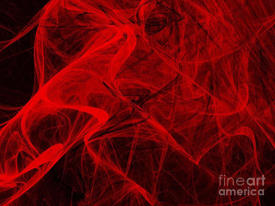 Red Velvet Digital Art by Andee Design Red Velvet Digital Art by Andee Design
