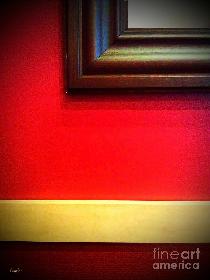 Red Wall Photograph by Eena Bo