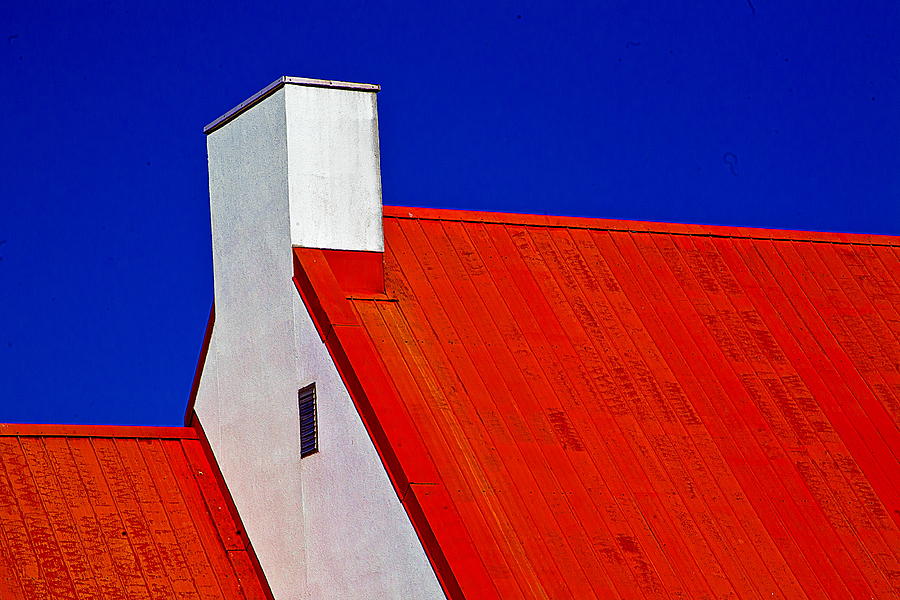 Red Photograph - Red White And Blue by Burney Lieberman