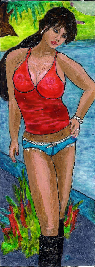 Redhot Rica Painting by Phil Strang