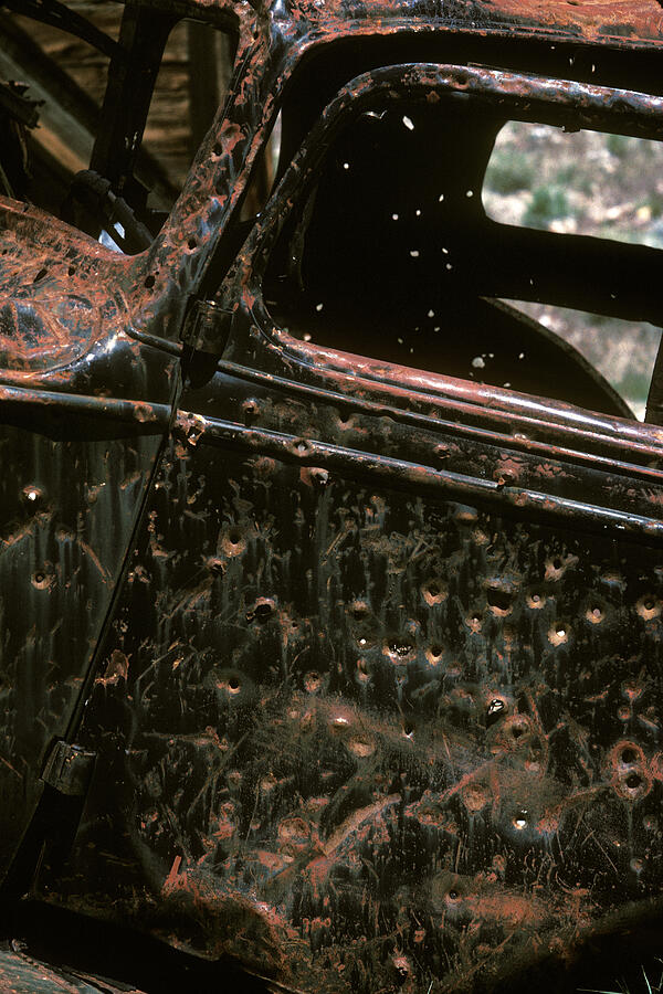 Car Photograph - RedNeck Ventilation by Paul W Faust -  Impressions of Light
