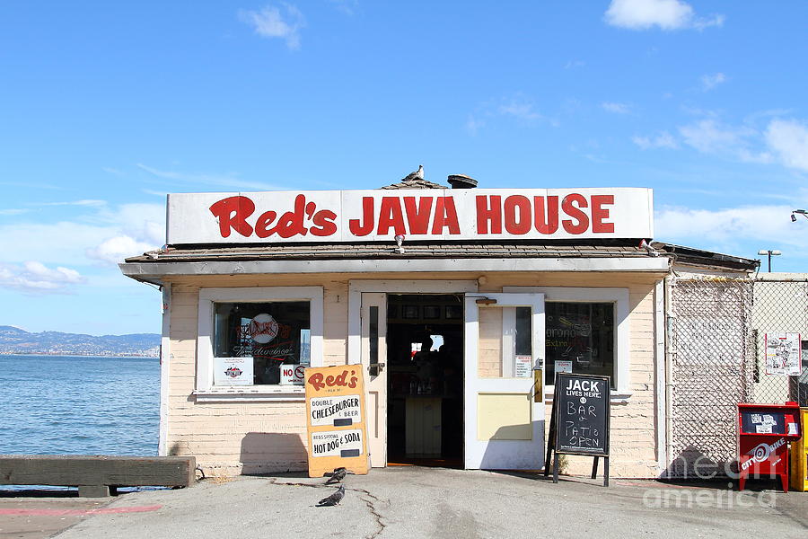 Reds Java House at San Francisco Embarcadero . 7D7709 Photograph by Wingsdomain Art and Photography