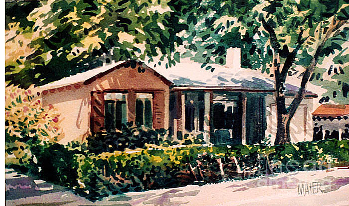 Redwood City #4 Painting by Donald Maier