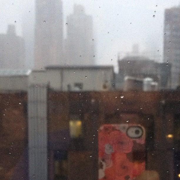 Sandy Photograph - Reflected In A Gray City. First Snow by Vidya S