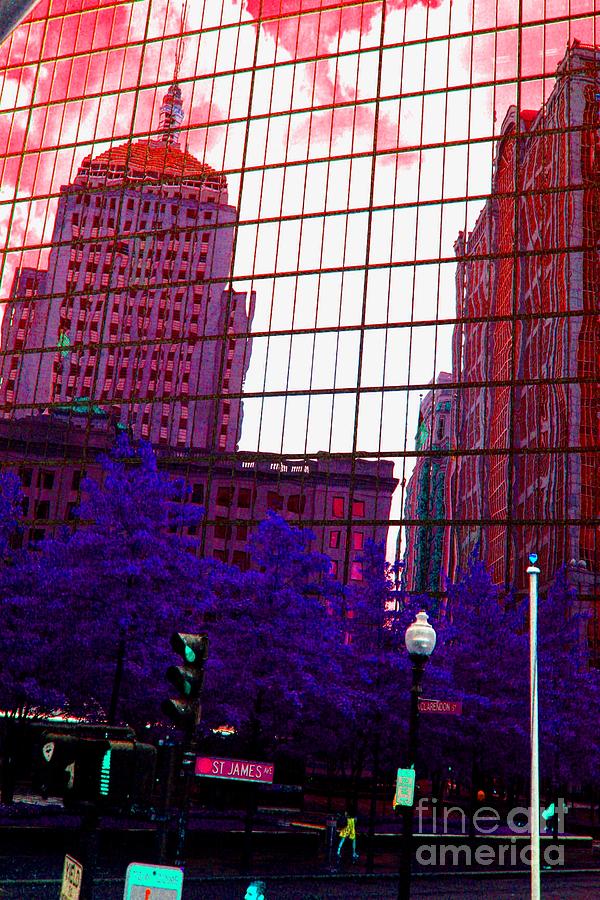 Reflecting on Boston Photograph by Julie Lueders 