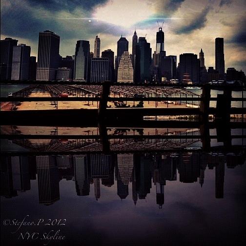 Skyline Photograph - Reflection Of NYC by Stefano Papoutsakis