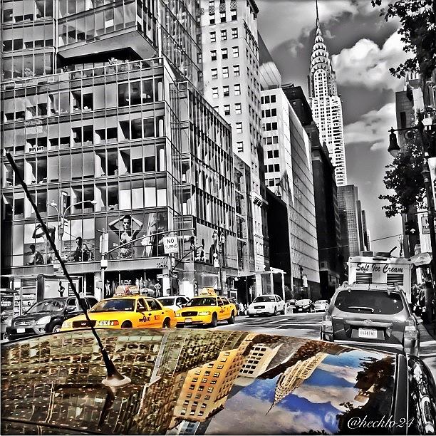 New York City Photograph - Reflections In The City  #reflections by Hector Lopez ✨