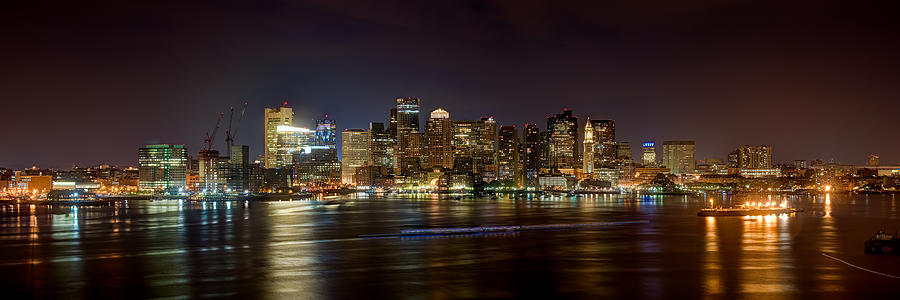 Reflections of Boston Photograph by Mark Whitt