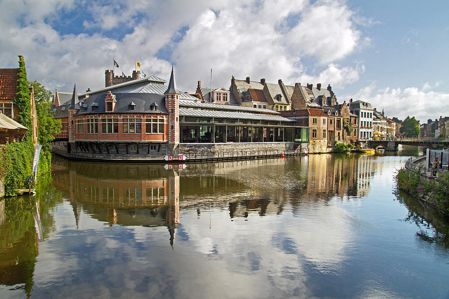 Reflections of Ghent. Photograph by David Freuthal