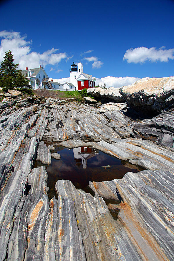 Reflections of Pemaquid Photograph by Brenda Giasson