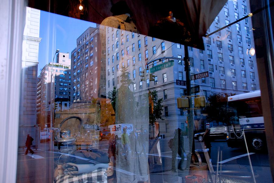 Reflections On Madison Avenue Photograph by Eric Tressler