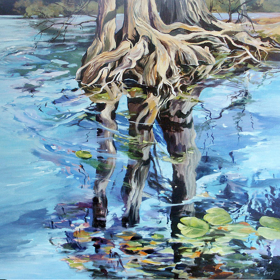 Reflections Painting by Rae Andrews