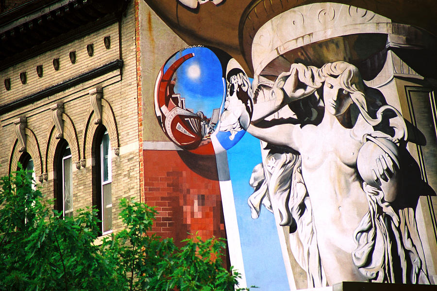 Dupont Circle Mural Photograph by Claude Taylor