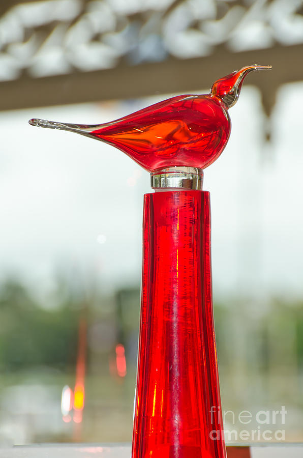 Reg Bird of glass Glass Art by Yurix Sardinelly