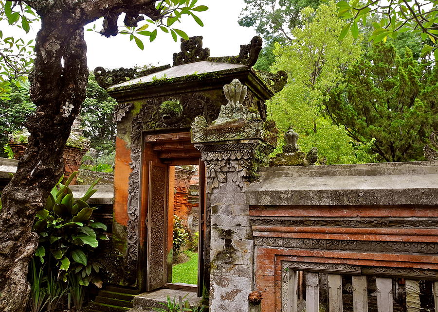 Regal Gate to Bali Museum Photograph by Kirsten Giving