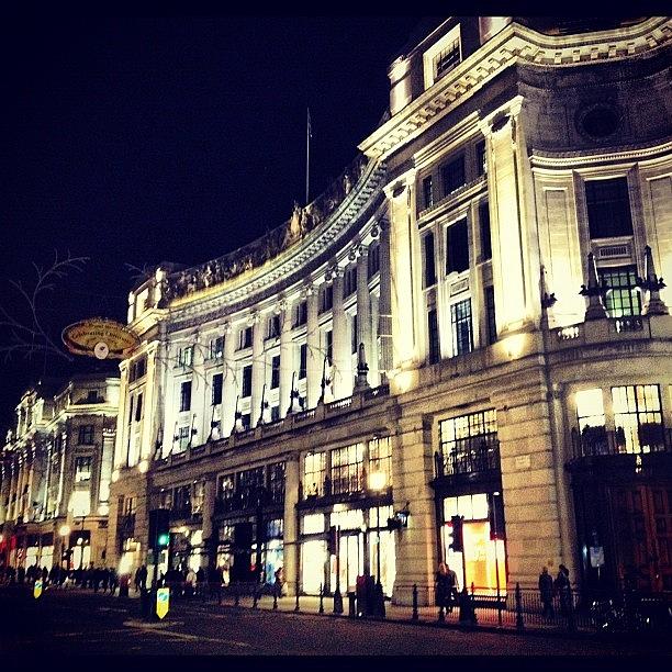 London Photograph - Regent Street! #london #beautiful by Jason Wong