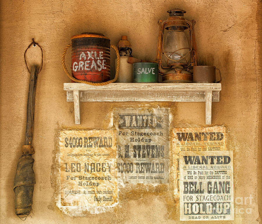 Relics of the Old West Photograph by Sandra Bronstein