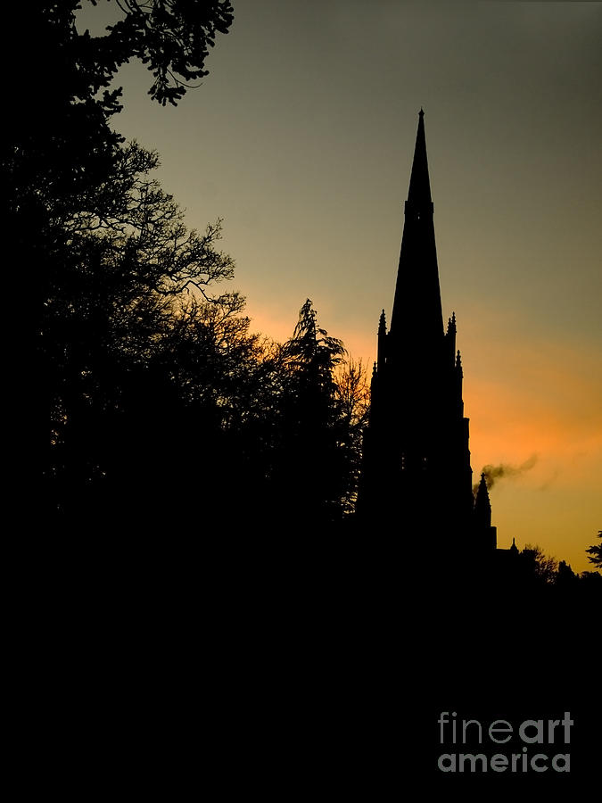 Religion in silhouette Photograph by Steev Stamford