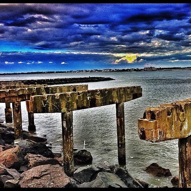 Ac Photograph - Remains Of The #boardwalk Inlet Part Of by Pete Tountas