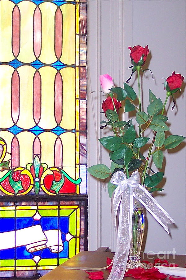 Remembering With Roses Photograph by Nancy Patterson