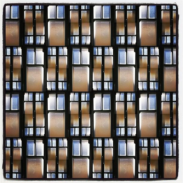 Pattern Photograph - Repetitive Structure ... Adaptation Of by Xavier Galland