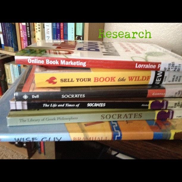 Research For Book Marketing And For A Photograph by Brianna Soloski