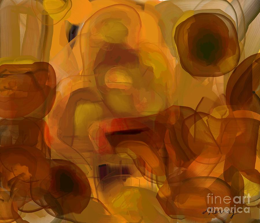 Abstracts Digital Art - Resisting Temptations by D Perry