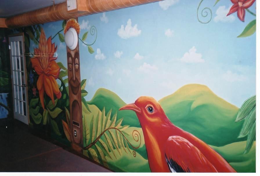 Rest room mural Painting by Igor Postash
