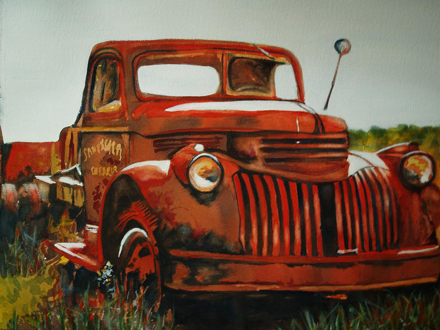 Retired Painting by Lynn Callahan