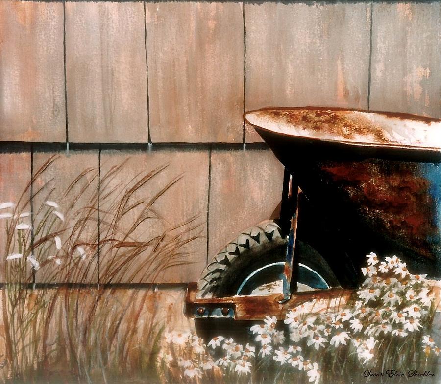Retired Painting by Susan Elise Shiebler