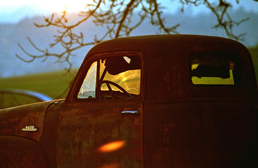 Retirement for an Old Truck Photograph by Jean Noren