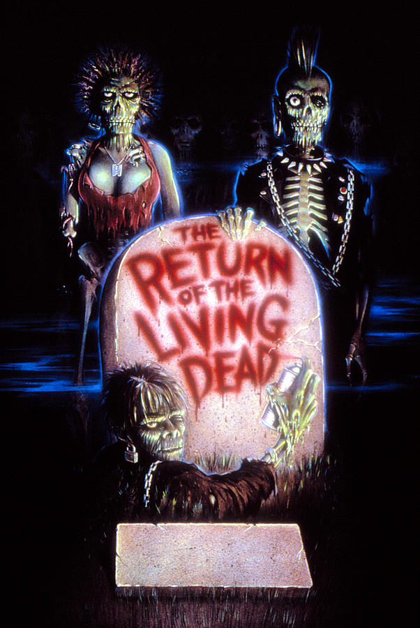 Movie Photograph - Return Of The Living Dead, Poster Art by Everett