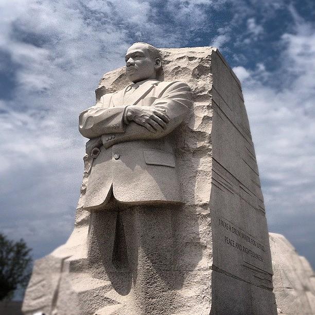 Rev. Dr. Martin Luther King Memorial Photograph by Michelle Beattie-kacy