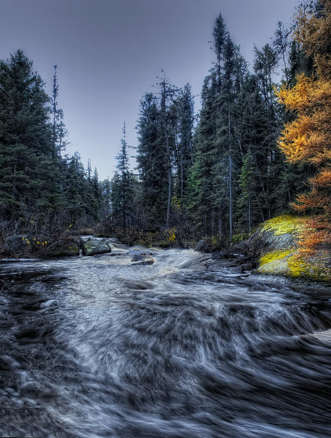 Fall Photograph - Revelation River by Heather  Rivet